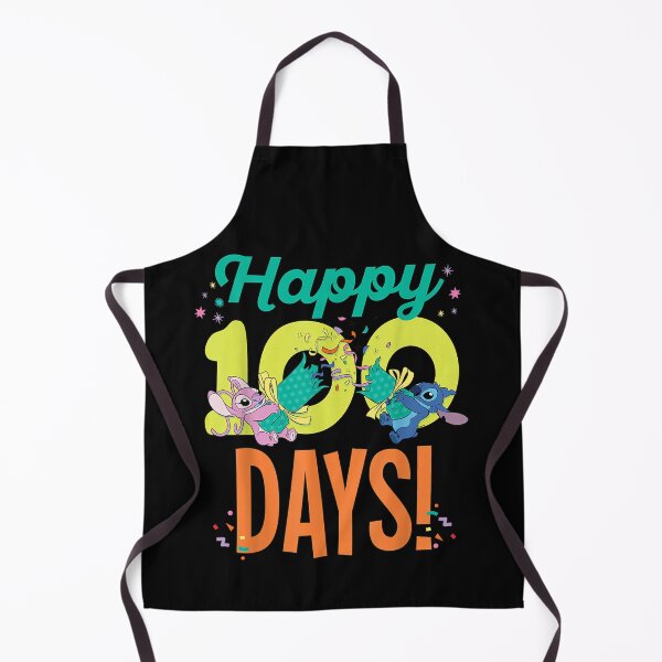 Item preview, Disney Stitch & Angel Happy 100 Days of School 100th Day designed and sold by Juansustait.