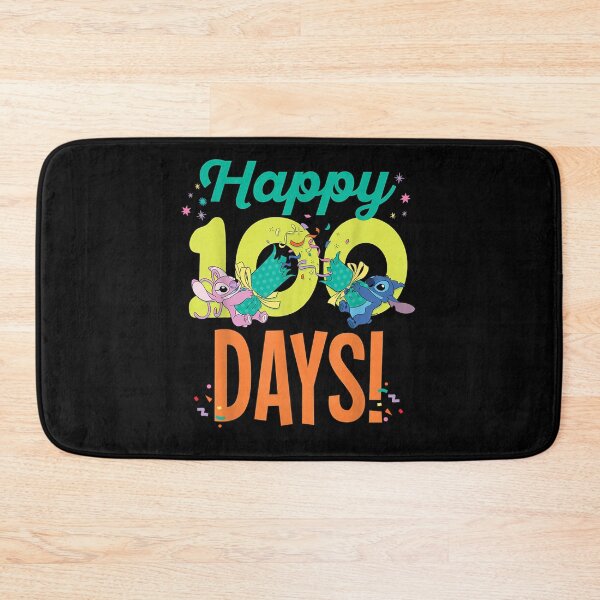 Item preview, Disney Stitch & Angel Happy 100 Days of School 100th Day designed and sold by Juansustait.