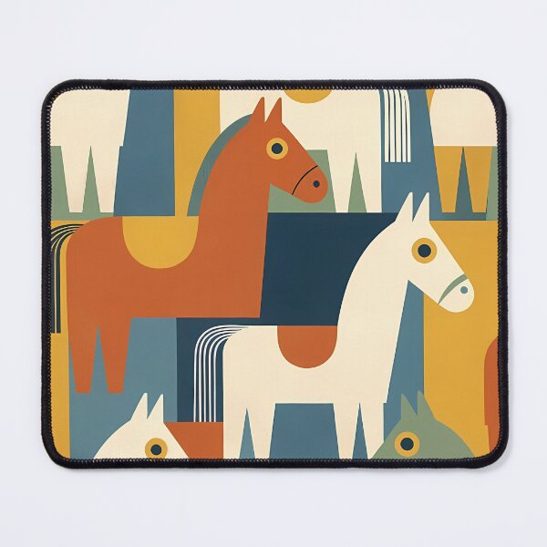 Item preview, Geometric Horse Icon Pattern (image size 7840x11680) designed and sold by Digital-Davinci.
