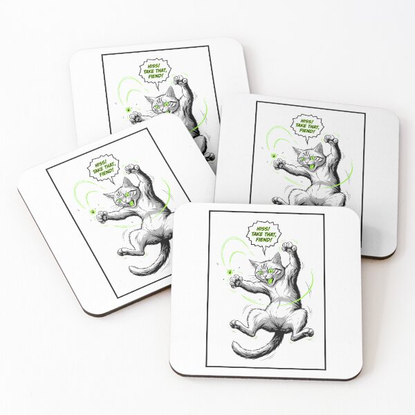Item preview, Cat Under Attack designed and sold by k3rstman1.