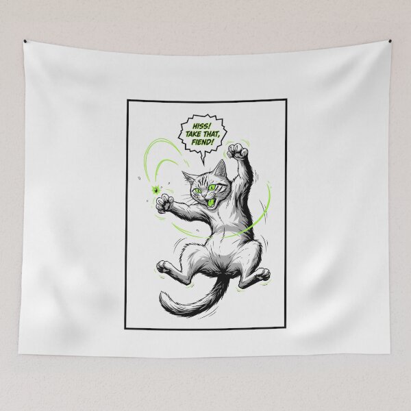 Item preview, Cat Under Attack designed and sold by k3rstman1.