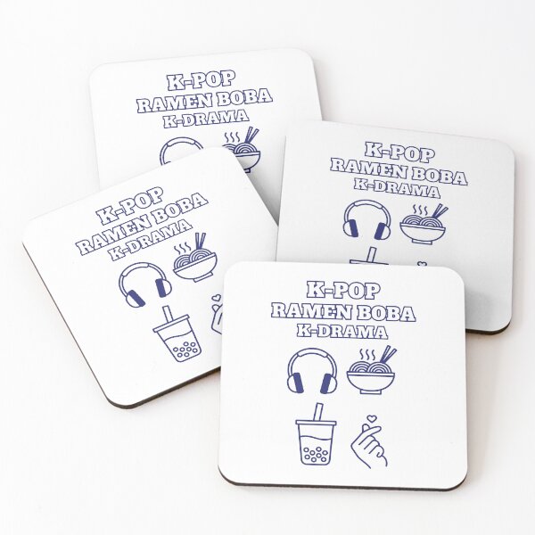 Item preview, K-Pop RAMEN BOBA K DRAMA Kpop Music Korean Culture designed and sold by LuminOrb.