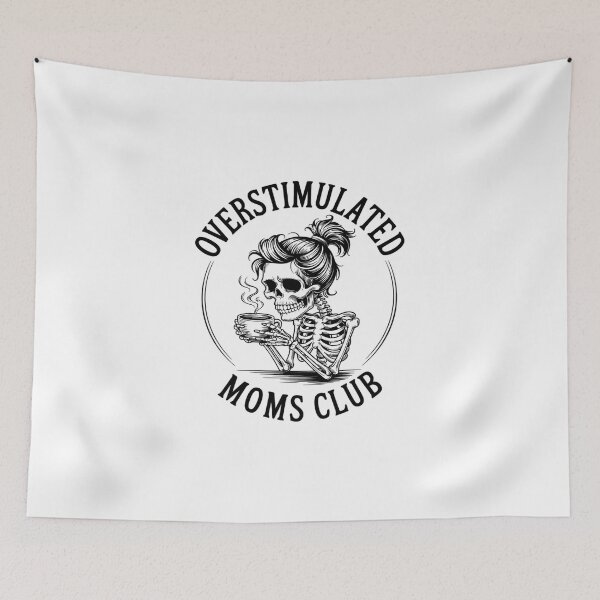 Item preview, Mothers Day Overstimulated Moms Club designed and sold by DigitaldeligArt.