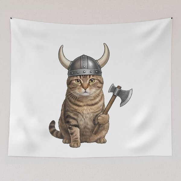 Item preview, Cat Viking designed and sold by k3rstman1.