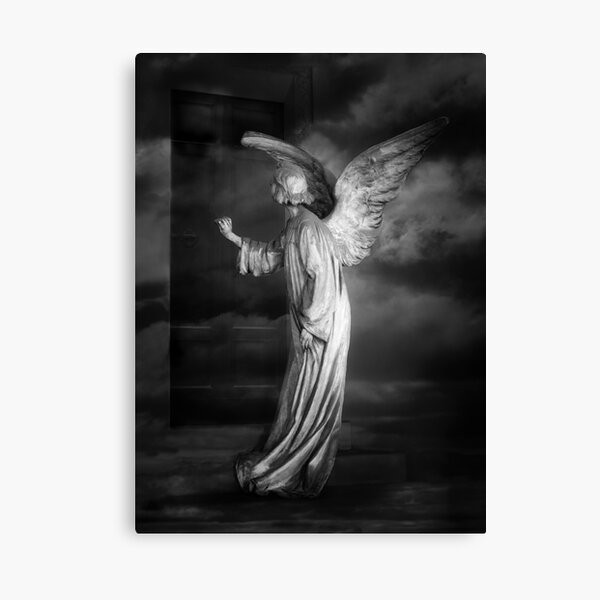 Angel at My Door Canvas Print