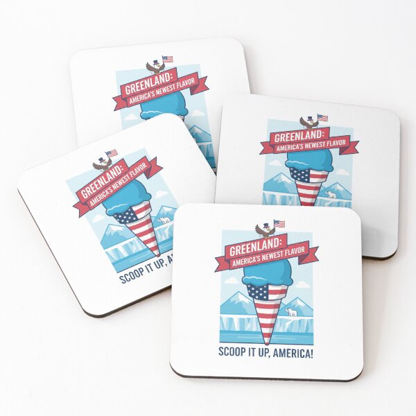 Item preview, Greenland: America's Newest Flavor - Funny Ironic Design designed and sold by Kubala.
