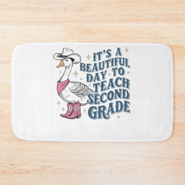 Item preview, Cute Goose It's A Beautiful Day to Teach 2nd Grade Teacher designed and sold by THREE LITTLE BEANS.