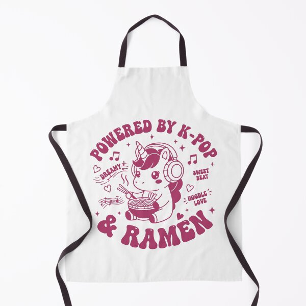 Item preview, Powered By K-Pop And Ramen Kpop Anime Unicorn designed and sold by LuminOrb.
