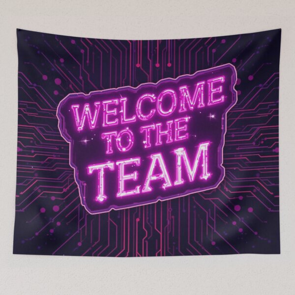 Item preview, Welcome To The Team 4 designed and sold by Tom-Johnson.
