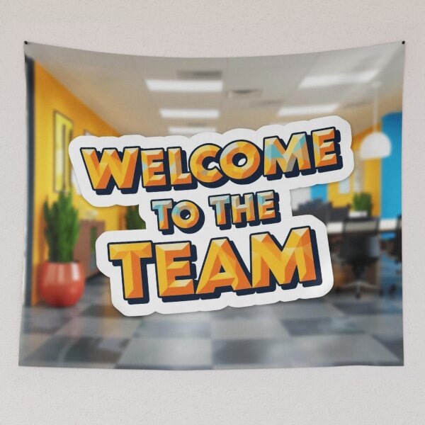Item preview, Welcome To The Team 6 designed and sold by Tom-Johnson.