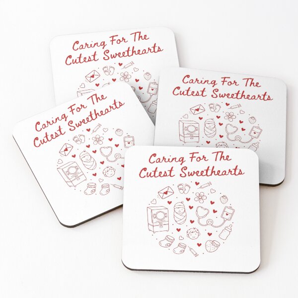 Item preview, Caring For The Cutest Sweethearts NICU Nurse Valentines designed and sold by THREE LITTLE BEANS.