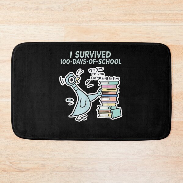 Item preview, 100th Day Pigeon Bird I Survived 100 Days of School Its Fine designed and sold by Juansustait.