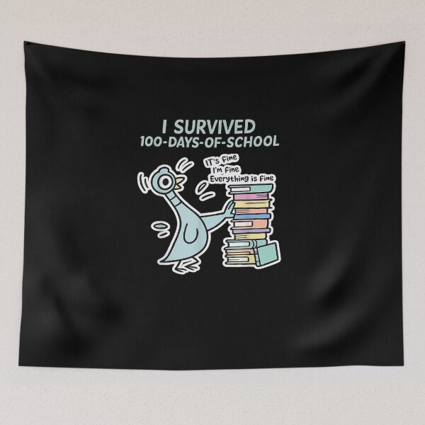 Item preview, 100th Day Pigeon Bird I Survived 100 Days of School Its Fine designed and sold by Juansustait.
