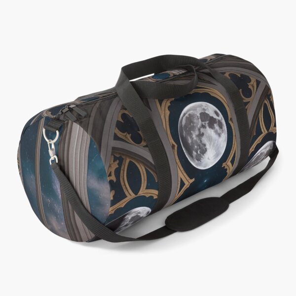 Item preview, Gothic Moon Phases Cathedral Pattern | Celestial Stained Glass Night | Dark Fantasy Seamless Design designed and sold by Tamas Das.
