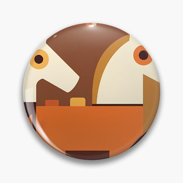 Item preview, Geometric Horse Icon Pattern (image size 7840x11680) designed and sold by Digital-Davinci.