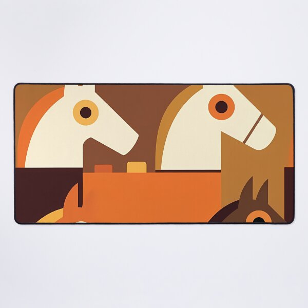 Item preview, Geometric Horse Icon Pattern (image size 7840x11680) designed and sold by Digital-Davinci.