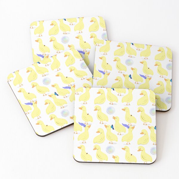 Item preview, Cute Ducks on parade Seamless designed and sold by Messy Artist Designs.