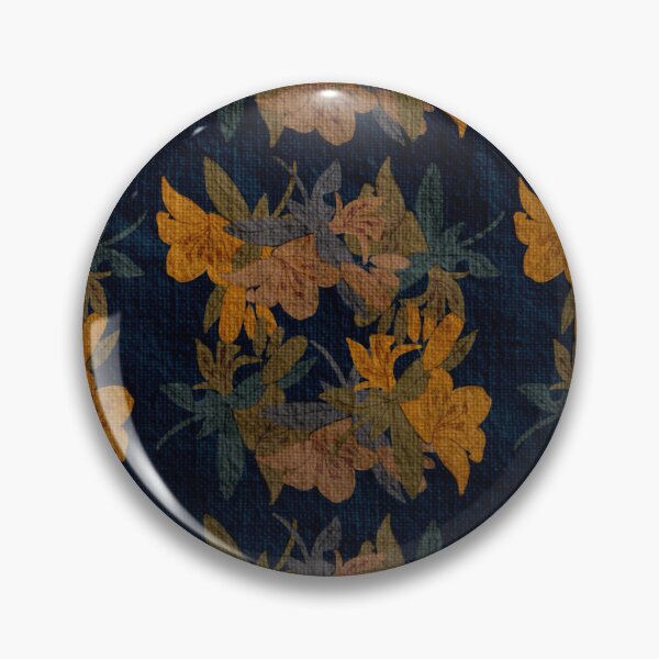 Item preview, Floras pattern. Hand-drawn botanical flower and leaves. Grainy texture brush strokes. designed and sold by TaniaArtDesign.