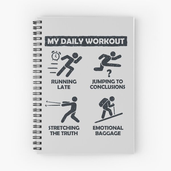 Item preview, My Daily Workout designed and sold by StudioNMdesign.