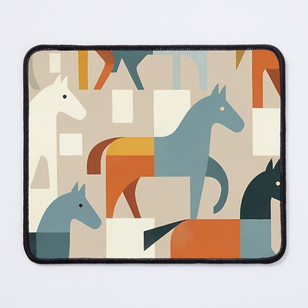 Item preview, Geometric Horse Icon Pattern (image size 7840x11680) designed and sold by Digital-Davinci.