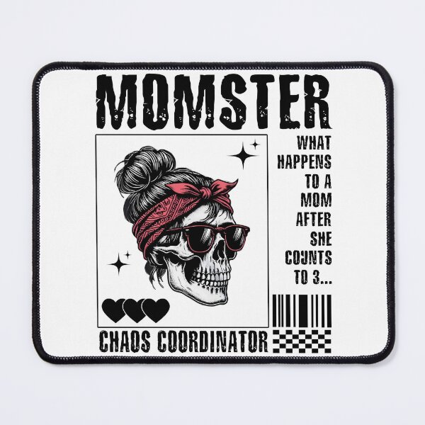 Item preview, Momster What Happens to Mom After She Counts to 3 designed and sold by H3ll-Ash-Studio.