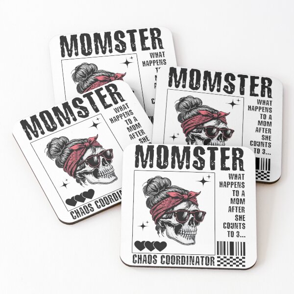Item preview, Momster What Happens to Mom After She Counts to 3 designed and sold by H3ll-Ash-Studio.
