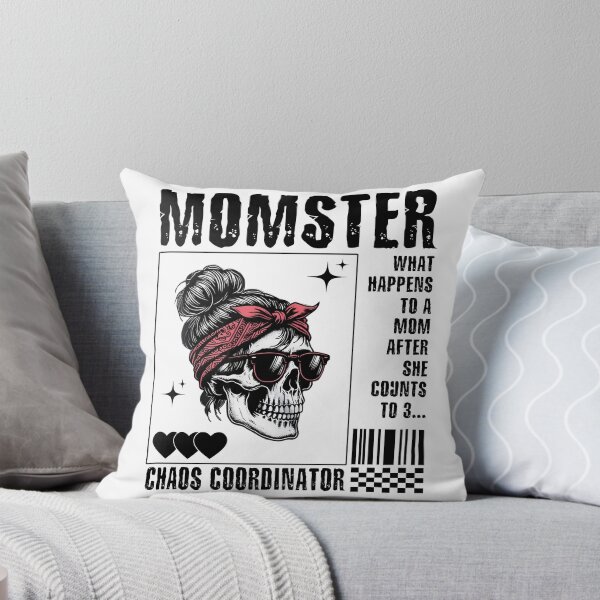 Item preview, Momster What Happens to Mom After She Counts to 3 designed and sold by H3ll-Ash-Studio.