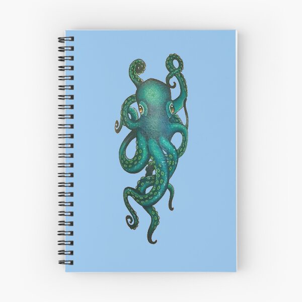 Item preview, The Big Blue Octopus designed and sold by VictorIos.