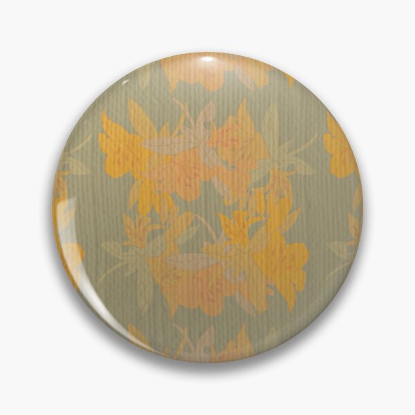 Item preview, Floras pattern. Hand-drawn botanical flower and leaves. Grainy texture brush strokes. designed and sold by TaniaArtDesign.
