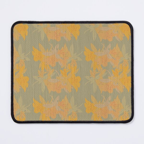 Item preview, Floras pattern. Hand-drawn botanical flower and leaves. Grainy texture brush strokes. designed and sold by TaniaArtDesign.