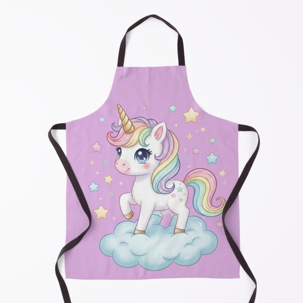 Item preview, Magical Pastel Unicorn on a Fluffy Cloud designed and sold by ArtsByAdriana.