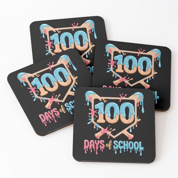 Item preview, 100 Days of School Baseball Drip 100 Days of School  designed and sold by Juansustait.