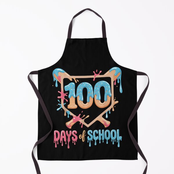 Item preview, 100 Days of School Baseball Drip 100 Days of School designed and sold by Juansustait.