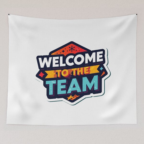Item preview, Welcome To The Team 9 designed and sold by Tom-Johnson.