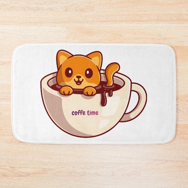 Item preview, Coffee Time With Cat. designed and sold by Dinasshop.