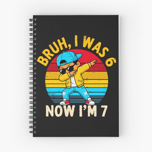 Item preview, Bruh I was 6 Now I'm 7 Year Old Birthday 67 Dabbing Boys  designed and sold by FrankIsabel.