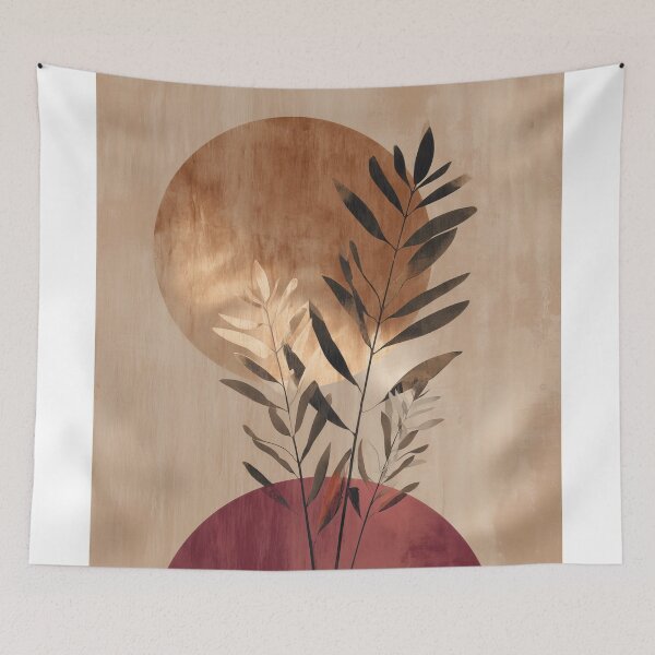 Item preview, Abstract Plant boho Silhouette designed and sold by lautir.