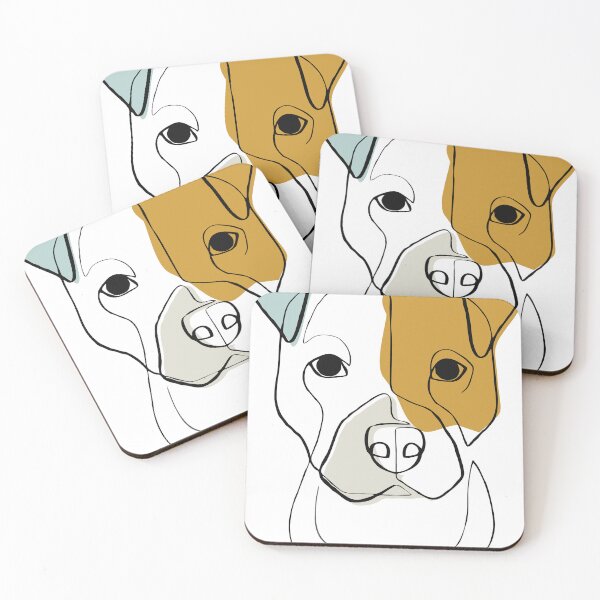 Item preview, Perro Minimalista en Línea Continua designed and sold by YanitaTF.