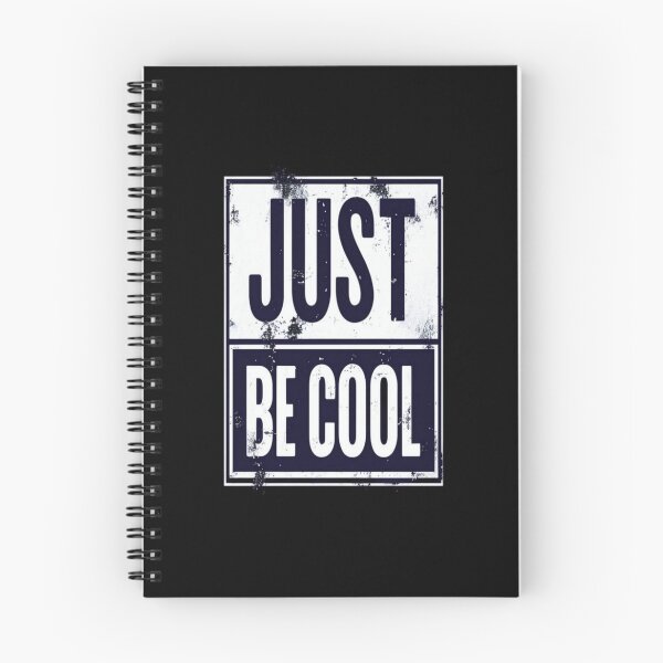 Item preview, Grunge Typography Poster – JUST BE COOL – Motivational Quote for Confident Vibes & Chill Style designed and sold by Bright Nest Studio.