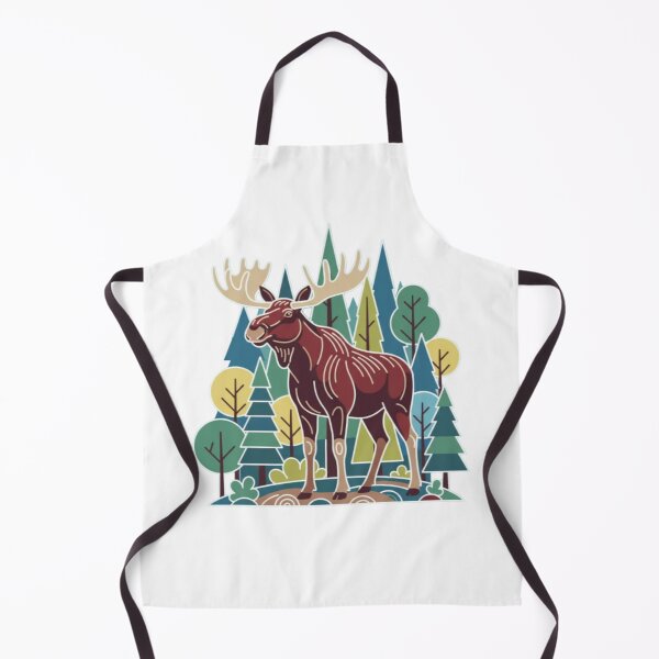Item preview, Moose in the woods designed and sold by Tipsy24.