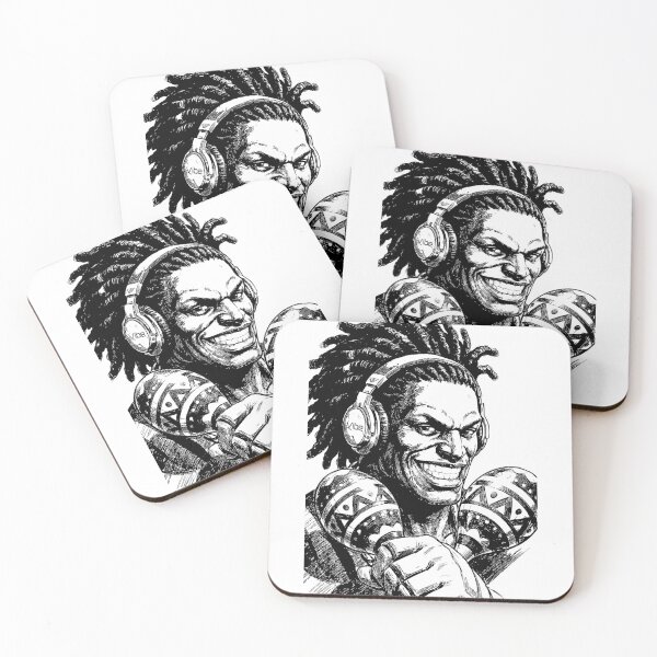 Item preview, Smile of the Caribbean - Dee Jay Street Fighter 6 SF6 Fanart designed and sold by bapupa.