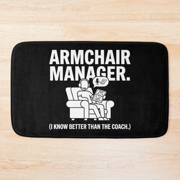 Item preview, Armchair Manager - I Know Better Than The Coach designed and sold by TextCrew.