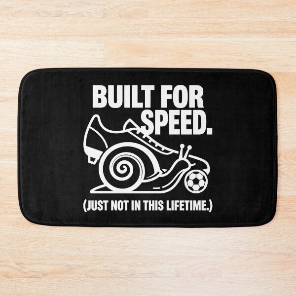 Item preview, Built For Speed Snail - Funny Slow Soccer Player designed and sold by TextCrew.