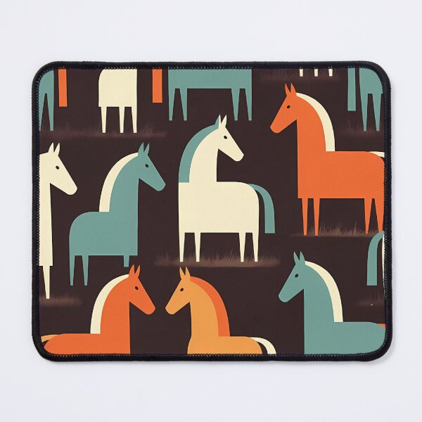 Item preview, Geometric Horse Icon Pattern (image size 7840x11680) designed and sold by Digital-Davinci.