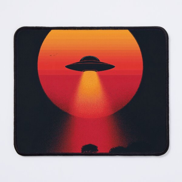 Item preview, UFO Hovering at Sunset designed and sold by lautir.