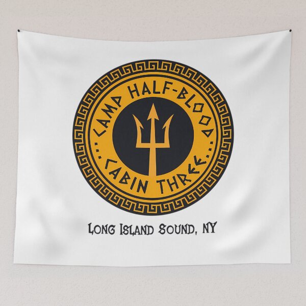 Item preview, Camp Half Blood Cabin Three Long Island Sound designed and sold by Seish1n.