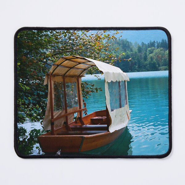 Item preview, Lake Bled Boat, Slovenia designed and sold by calrowston.