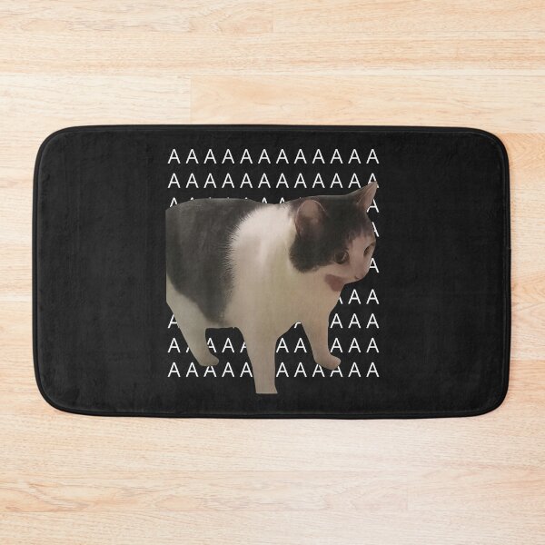 Item preview, AAAAA Cat Meme Funny Screaming Cat  designed and sold by FrankIsabel.