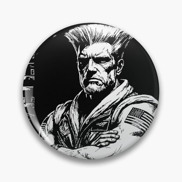 Item preview, Family Man Air Force Veteran - Guile Street Fighter 6 SF6 designed and sold by bapupa.