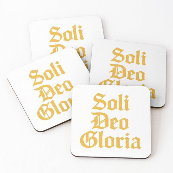 Item preview, Soli Deo Gloria ( To God alone be the glory ) designed and sold by saltlight365_stickers+tees.